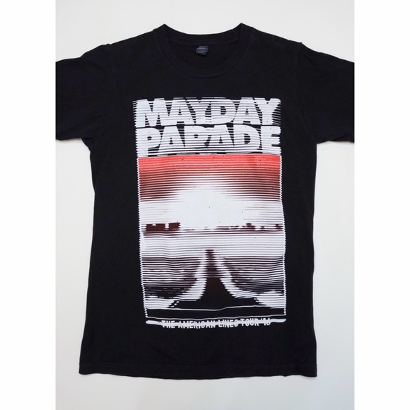 Mayday Parade 2016 Concert T-shirt The American Lines Tour Size Small - Picture 2 of 6